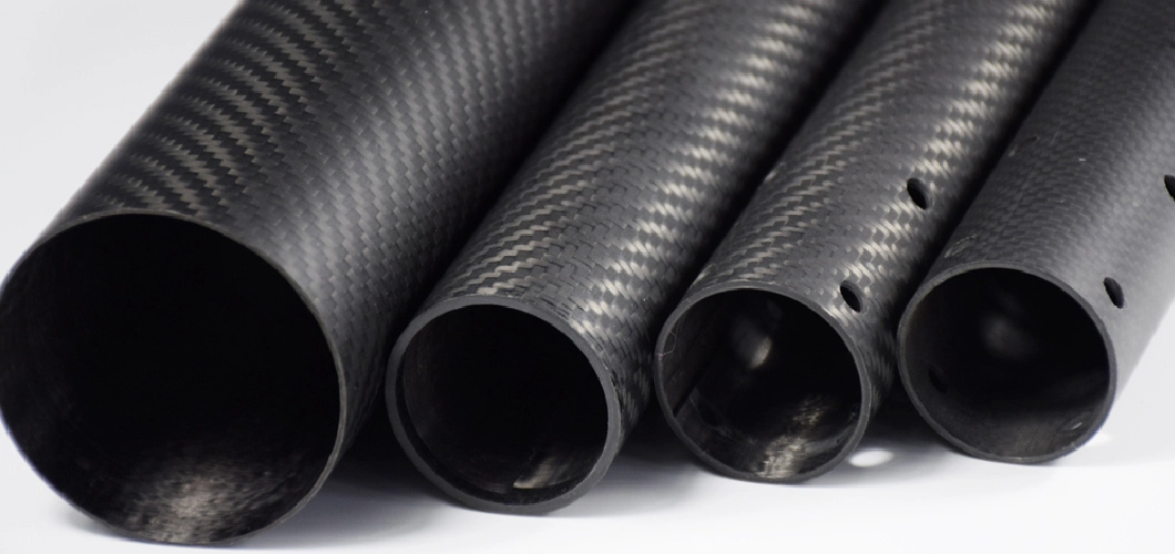 Light 3K Carbon Fiber Tube 1mm 40mm Drone CNC Cfrp Carbon Fiber Tubing